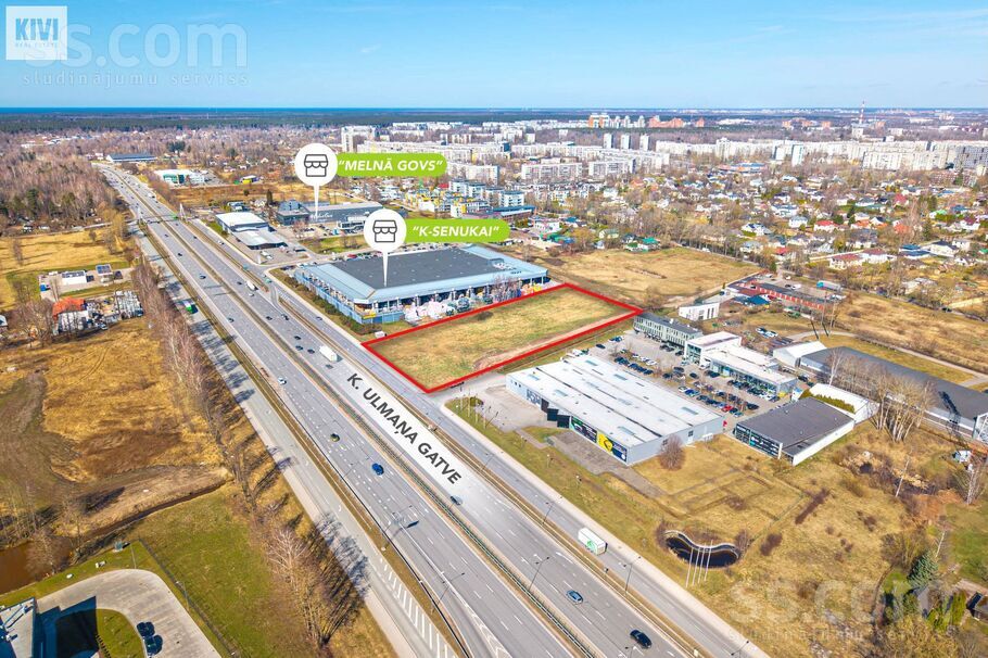 Ulmaņa g. b/n, Rīga — zeme