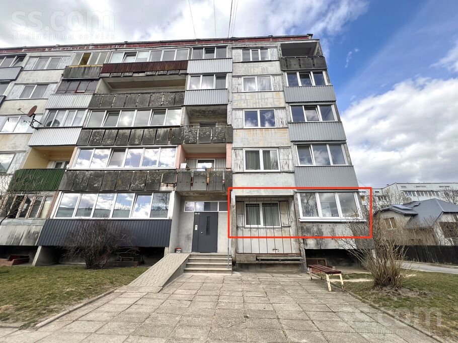 Kuldīgas 36, Liepāja un raj., Liepāja — dzivoklis