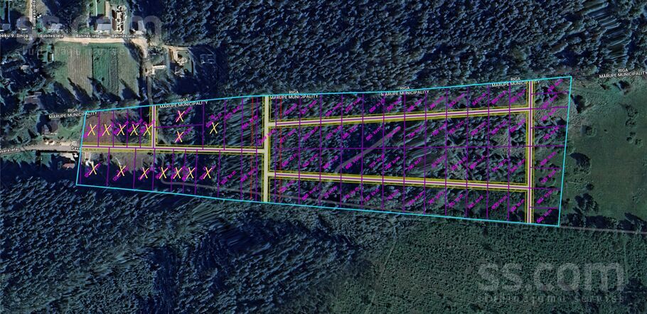 Pavasara, Brīvkalni, Rīgas rajons, Babītes pag. — zeme