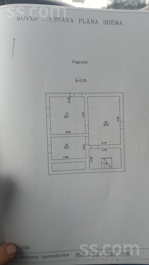 Nometnu 119v, Daugavpils un raj., Daugavpils — maja