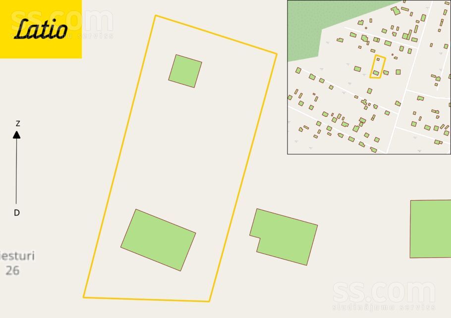 Viesturi 27, Viesturi, Jelgava un raj., Glūdas pag. — maja