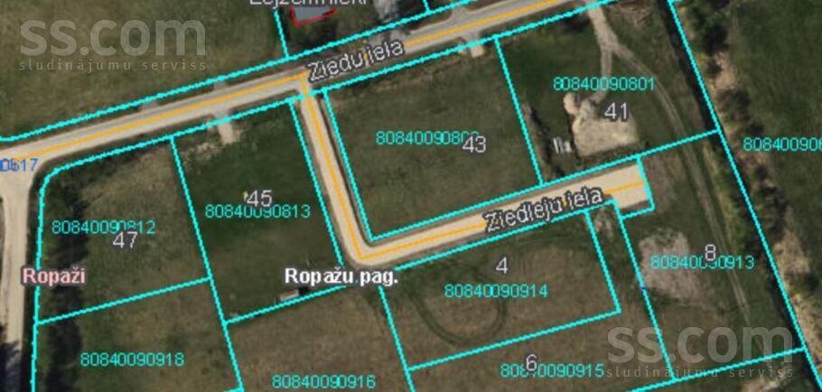 Ziedleju 6, Ropaži, Rīgas rajons, Ropažu nov. — zeme