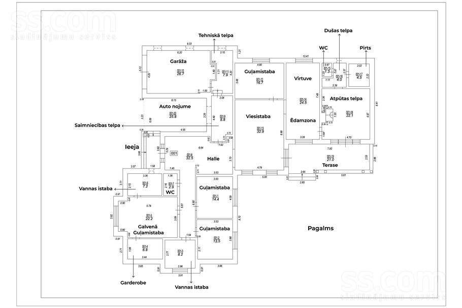 Ezerparka iela, Berģi, Rīgas rajons, Garkalnes nov. — maja