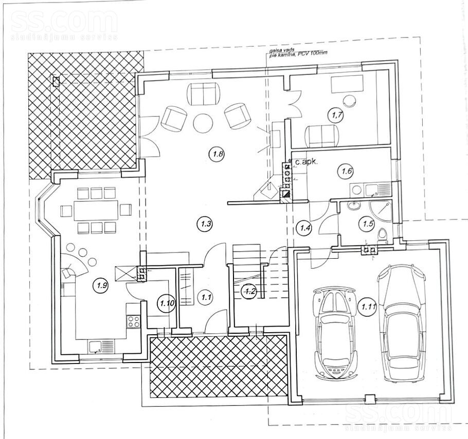 Nometņu 90c, Daugavpils un raj., Daugavpils — maja