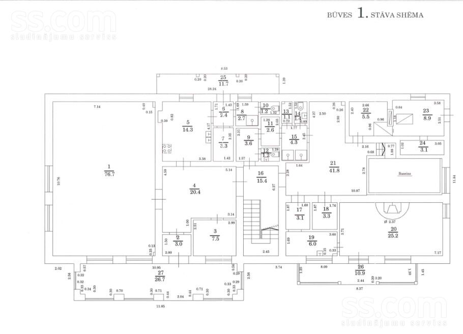 Mazie Dreimani, Mežāres, Rīgas rajons, Babītes pag. — maja