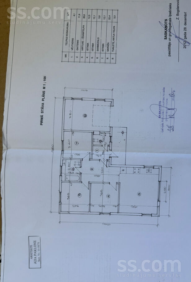 Bērzu iela 11, Iecava, Bauska un raj., Iecavas nov. — maja