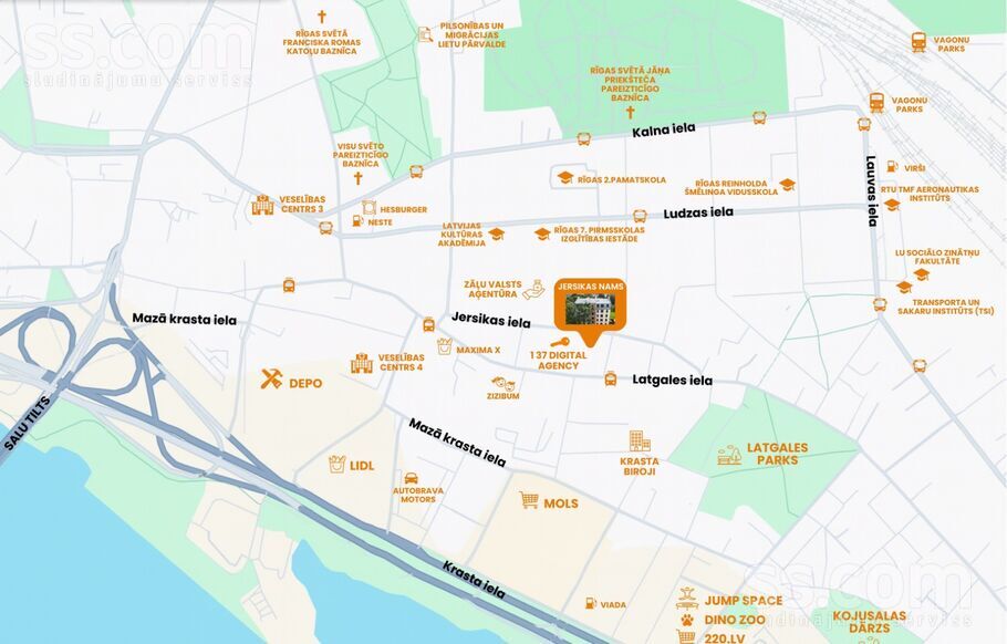 Jersikas 18, Rīga — dzivoklis