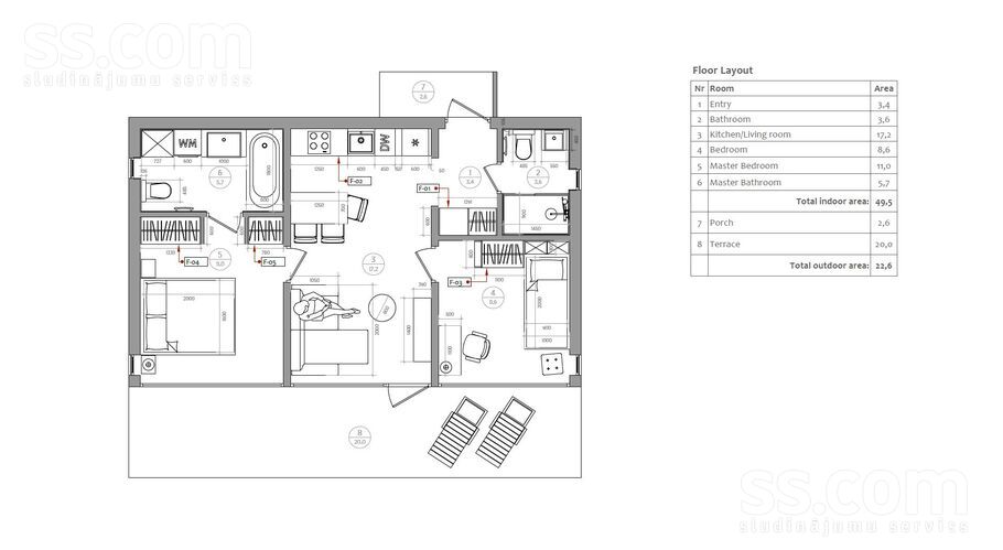 Romantiskās 10, Varkaļi, Rīgas rajons, Salas pag. — zeme