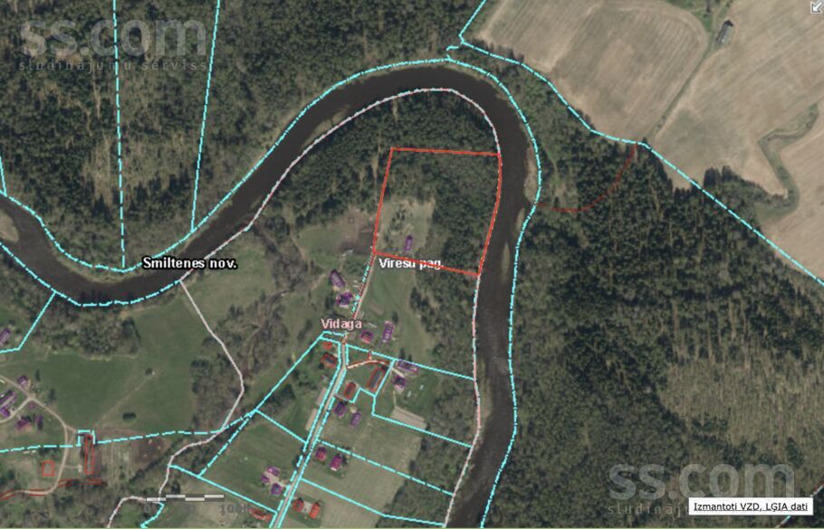 Nomalnieki, Vireši, Alūksne un raj., Virešu pag. — zeme