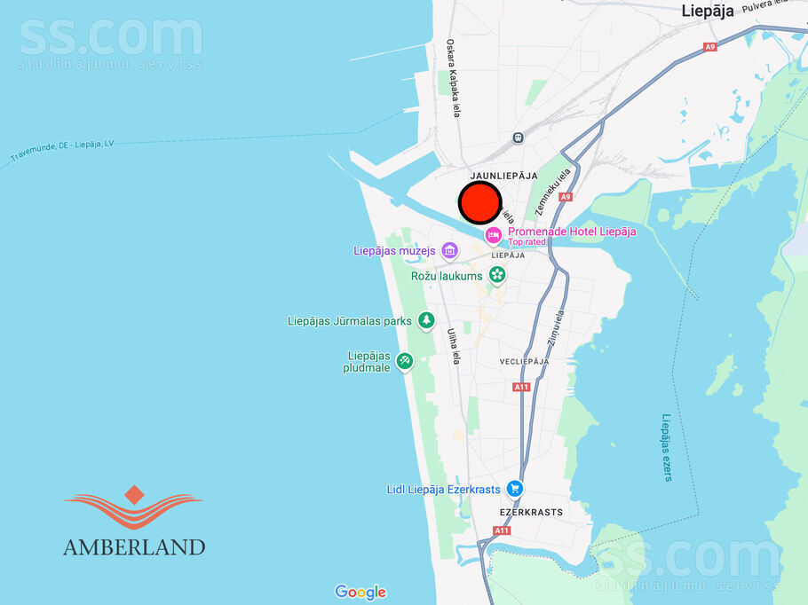 Raiņa 55, Liepāja un raj., Liepāja — dzivoklis