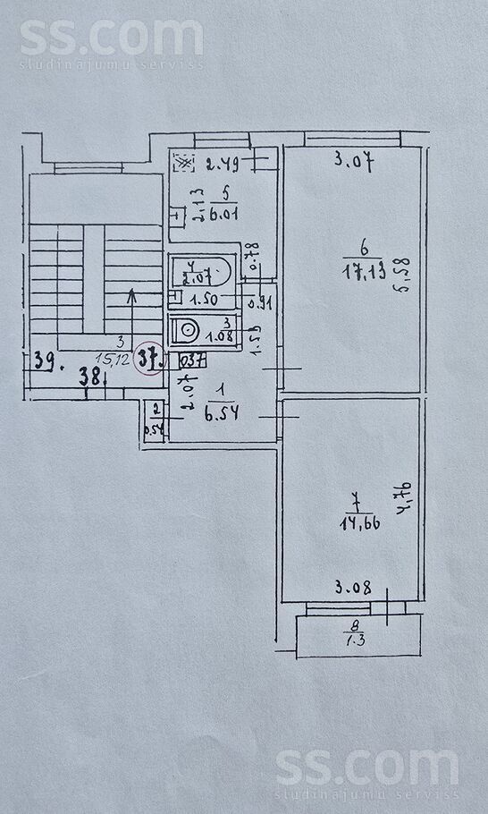 Dzirciema 7/2, Rīga — dzivoklis