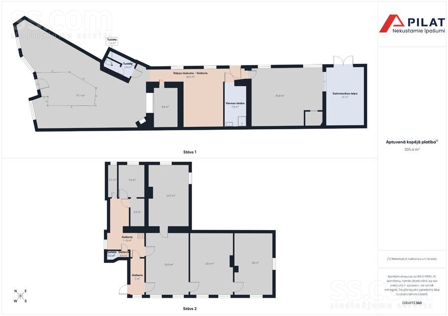 Malkas iela 1ab, Liepāja un raj., Liepāja — maja