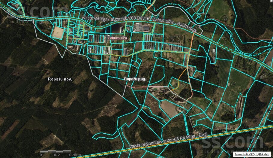 Lejnieku 13, Zaķumuiža, Rīgas rajons, Ropažu nov. — zeme