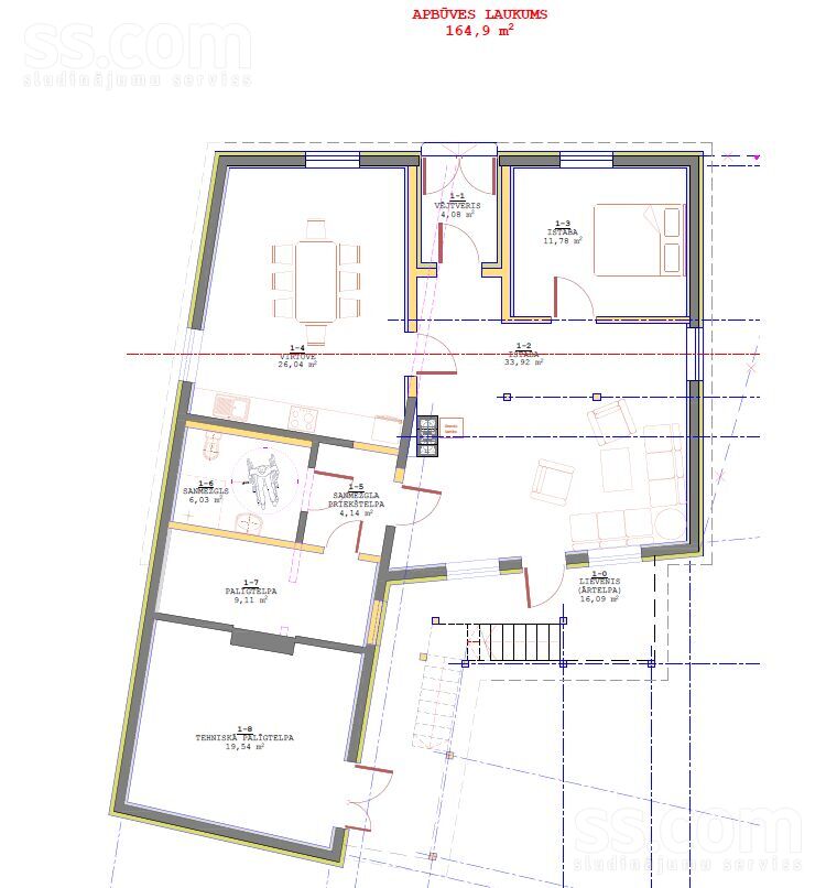 Kr. Valdemāra iela 23, Ventspils un raj., Ventspils — maja