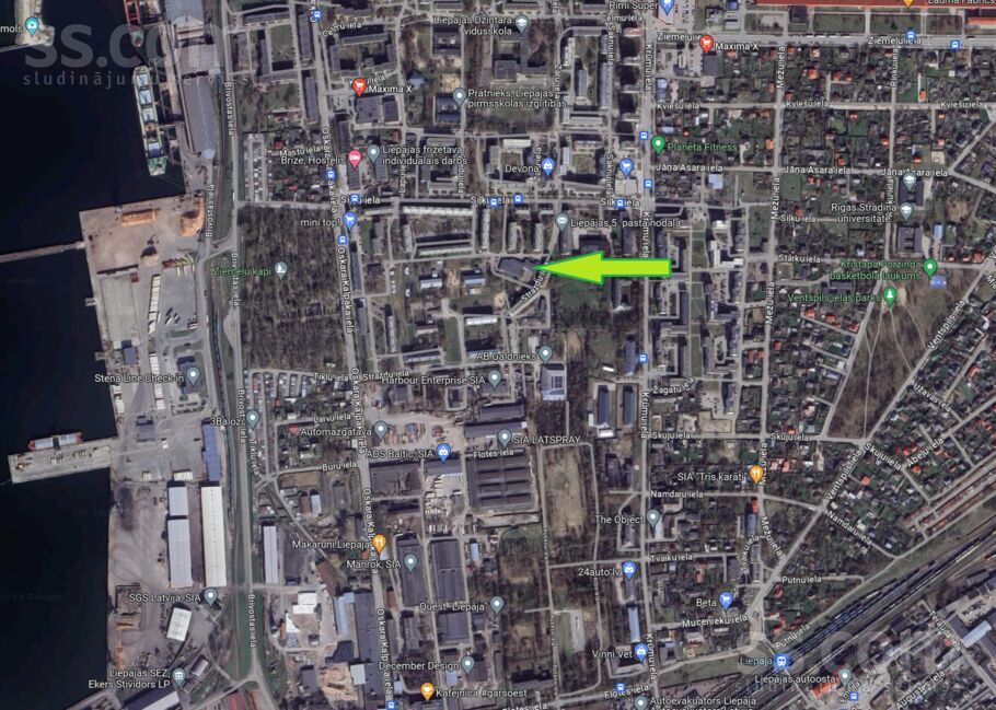 Strazdu iela 16a, Liepāja un raj., Liepāja — telpa