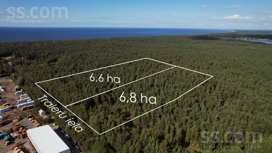 Traleru, Rīga — zeme