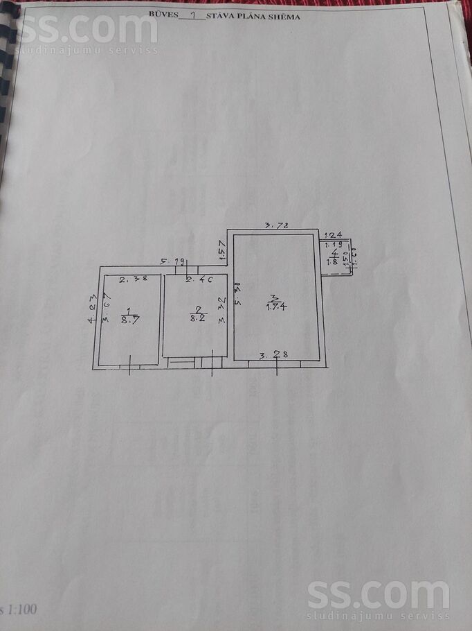 Smislu 19, Jelgava un raj., Jelgava — maja