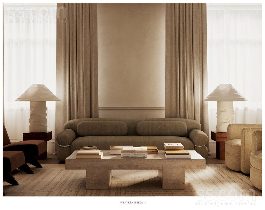 Pulkv. Brieža 15, Rīga — dzivoklis