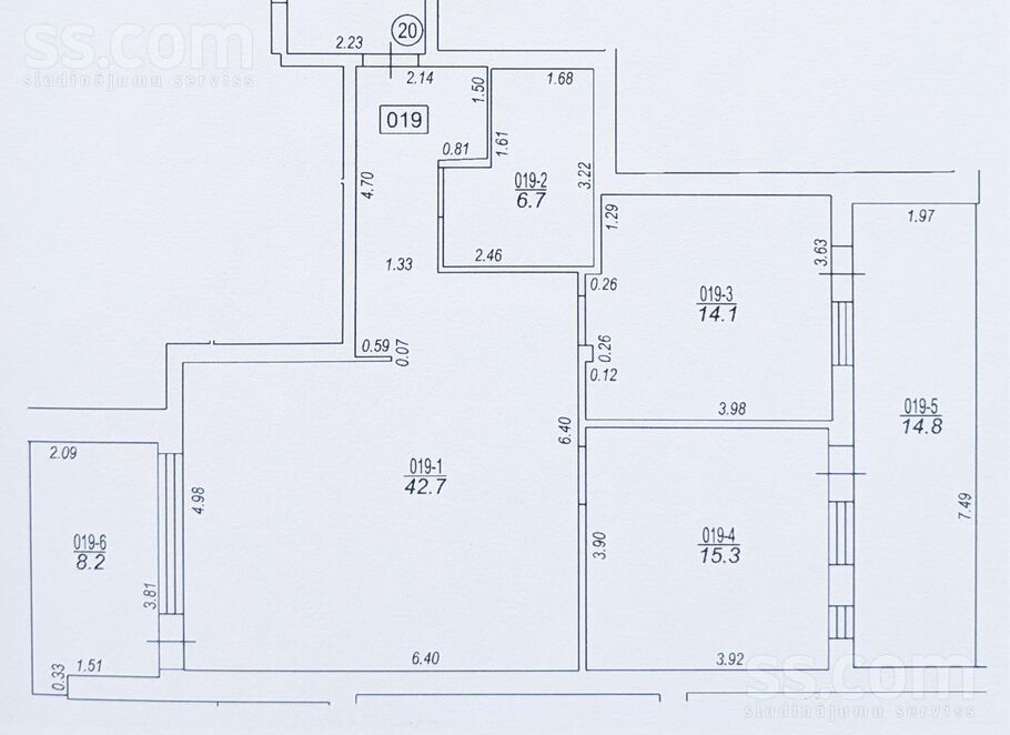 Ausekļu 2, Baltezers, Rīgas rajons, Ādažu nov. — dzivoklis