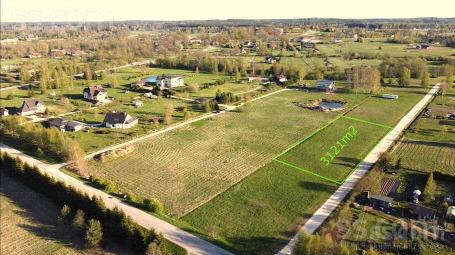 Kalnezera iela, Tīnūži, Ogre un raj., Ikšķiles l. t. — zeme