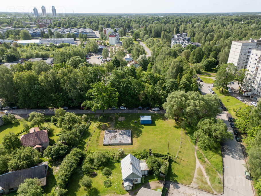 Endzelīna 54, Rīga — zeme