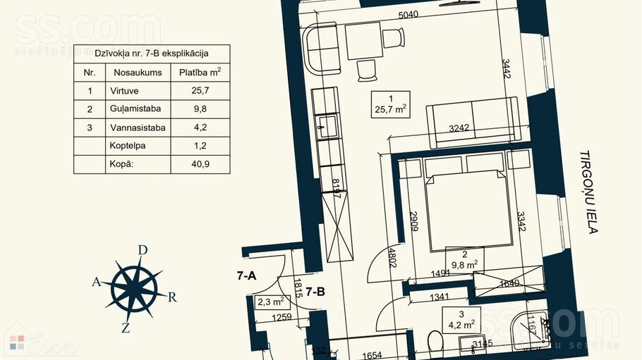 Jomas 46, Jūrmala — dzivoklis