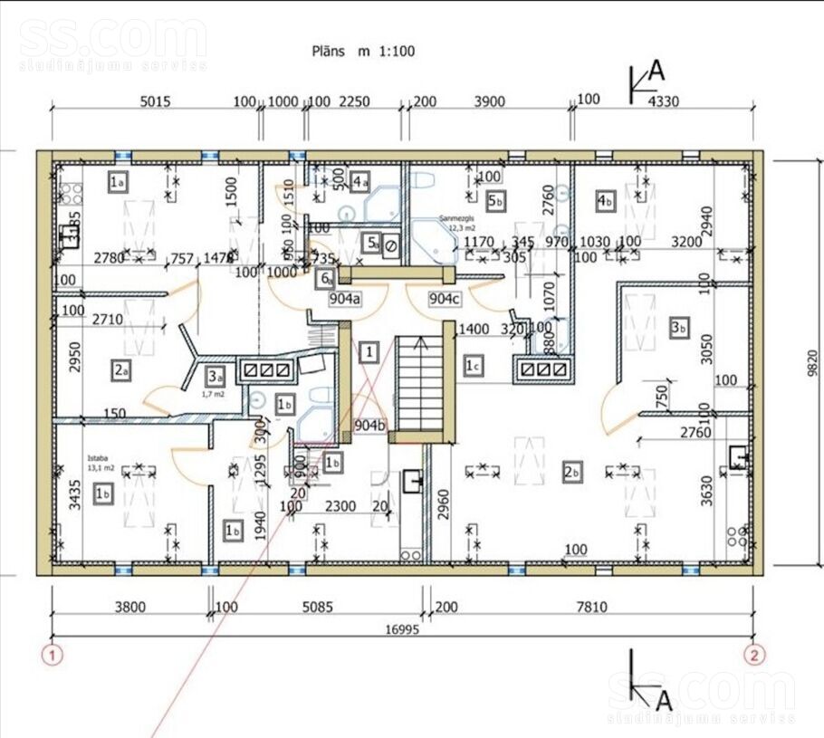 Barona 80, Rīga — dzivoklis