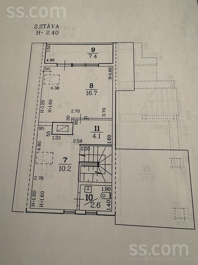Parka iela 3, Limbaži un raj., Ainaži — maja