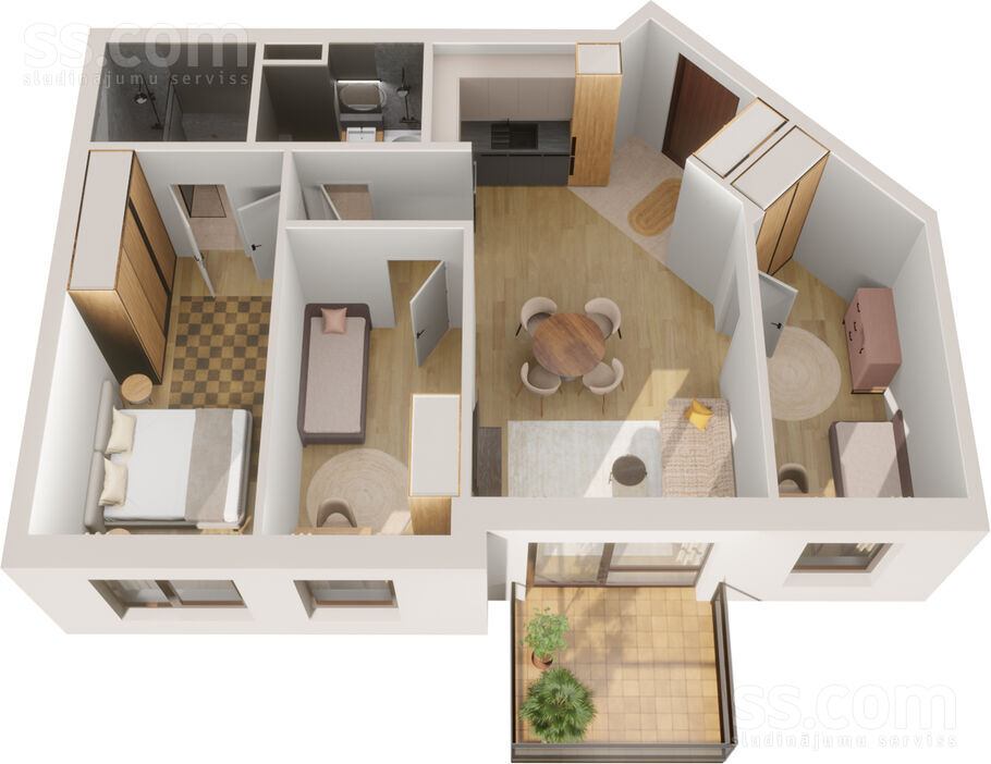 Rumbulas 14, Rīga — dzivoklis