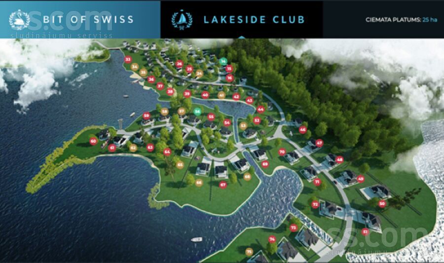 Promenādes 40, Berģi, Rīgas rajons, Garkalnes nov. — zeme