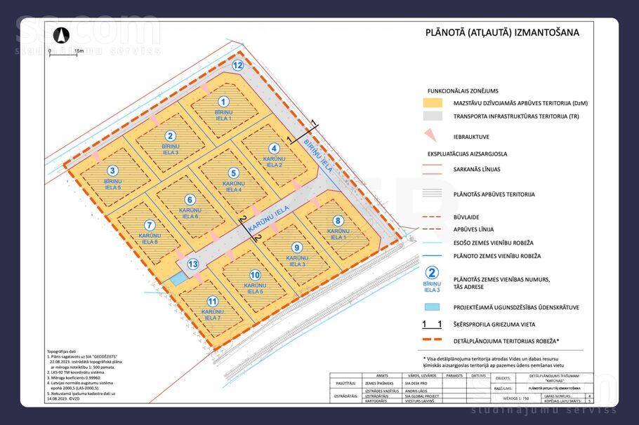 Karūnas 1, Rīgas rajons, Ķekavas pag. — zeme