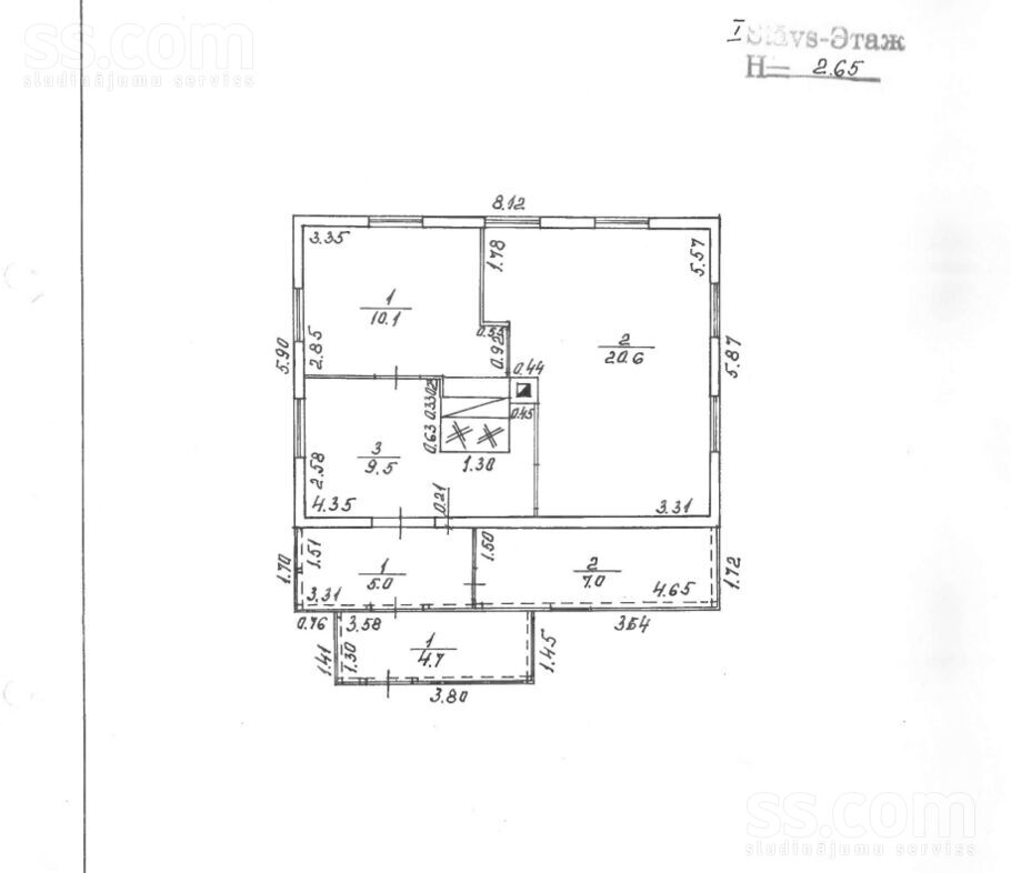 Sporta iela 4, Baltinava, Balvi un raj., Baltinavas pag. — maja