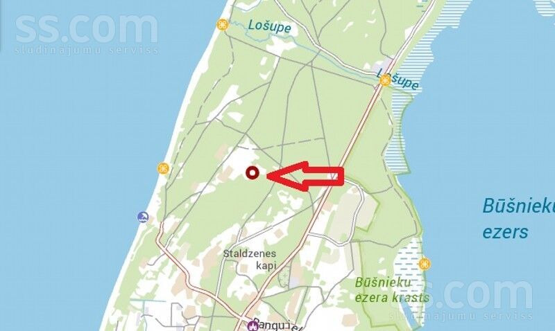 Selgas 40b, Ventspils un raj., Ventspils — zeme