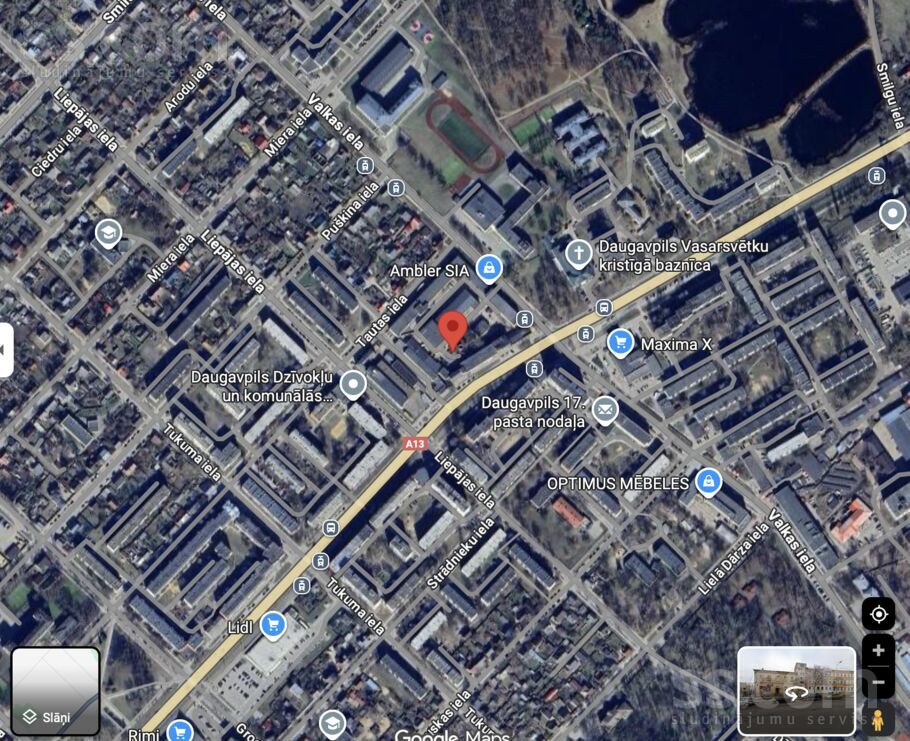 18. Novembra iela 193s, Daugavpils un raj., Daugavpils — zeme