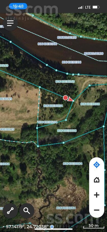 Bez, Gauja, Rīgas rajons, Inčukalna nov. — zeme