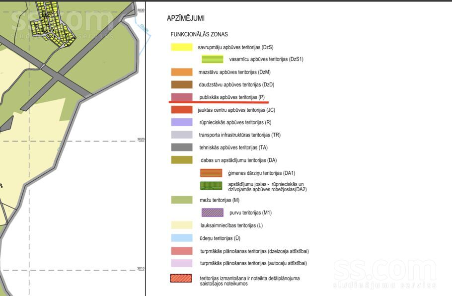 Mēness 2, Rīgas rajons, Salaspils — zeme