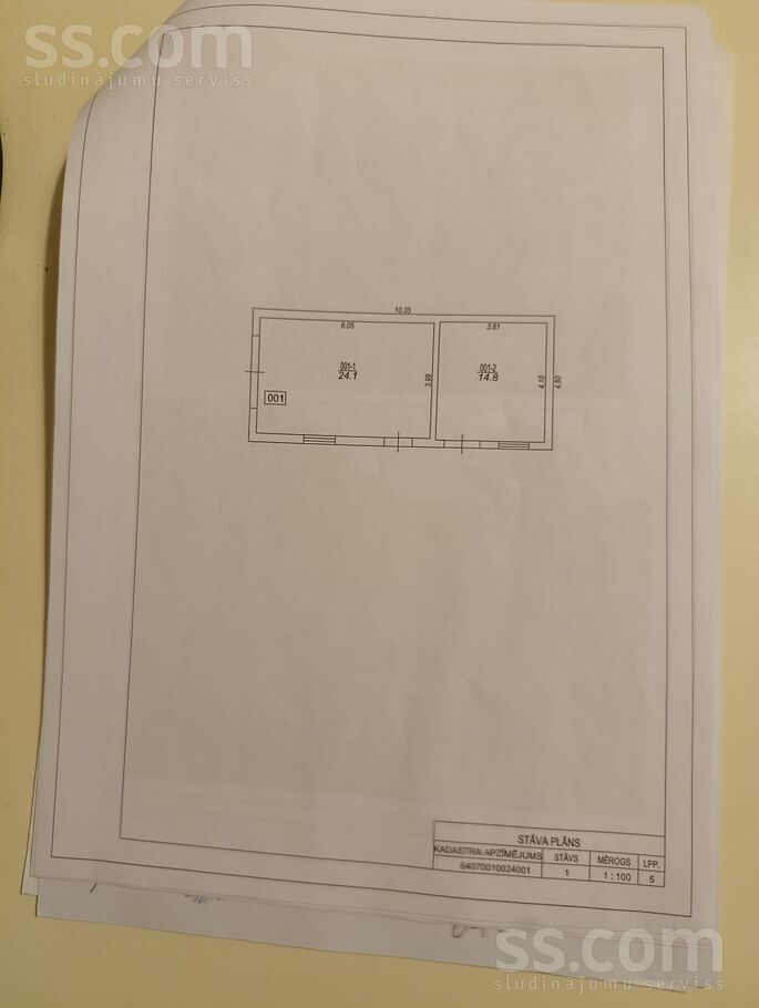 Raiņa iela 28, Liepāja un raj., Durbe — maja