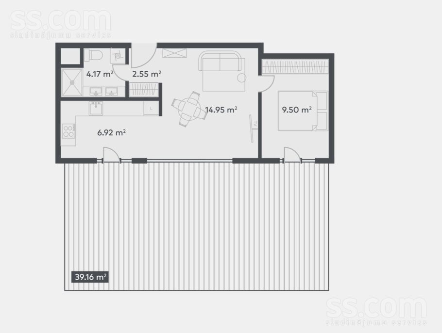Dubultu prospekts 101, Jūrmala — dzivoklis