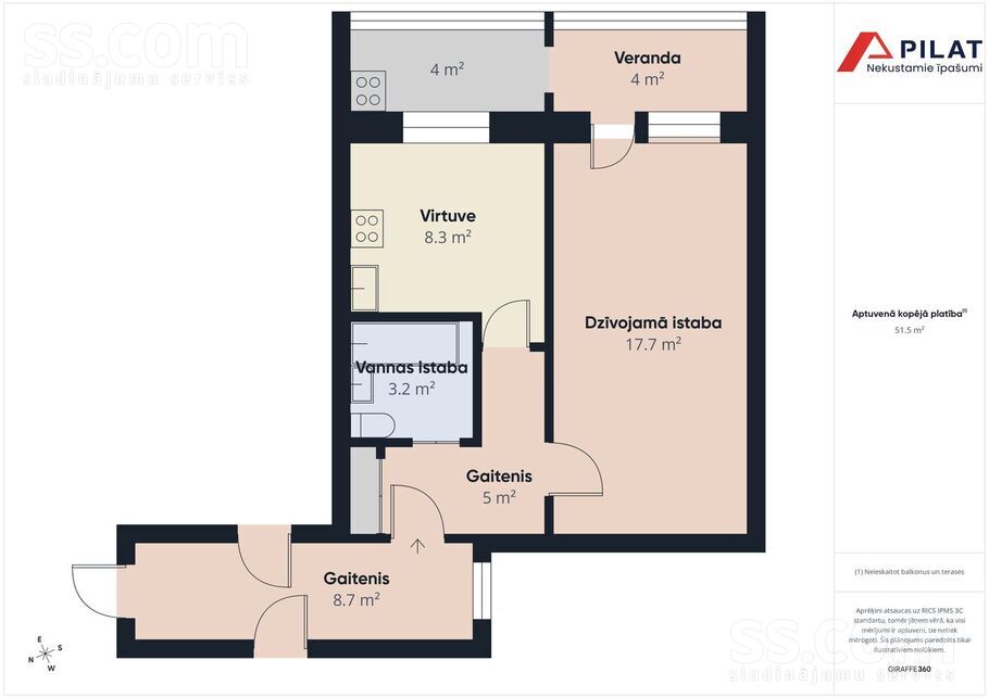 V. Buļļu 14, Rīga — dzivoklis