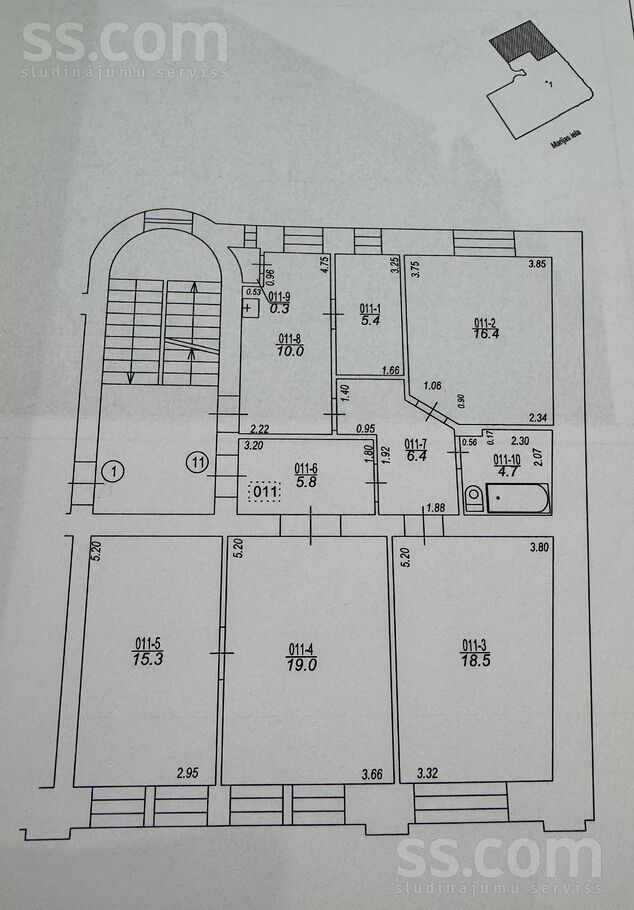 Marijas 25, Rīga — dzivoklis