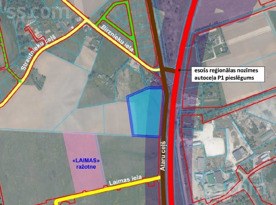 Dzērvenītes, Ādaži, Rīgas rajons, Ādažu nov. — zeme