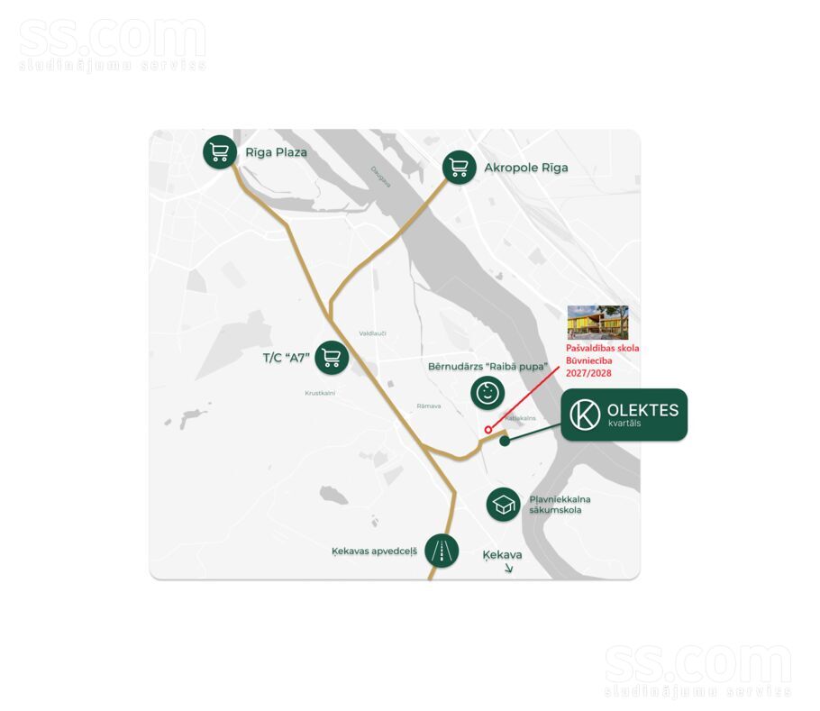 Okeāna 4, Katlakalns, Rīgas rajons, Ķekavas pag. — maja