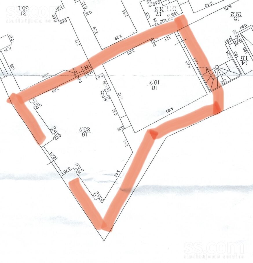 13. janvāra 33, Rīga, Vecrīga — telpa