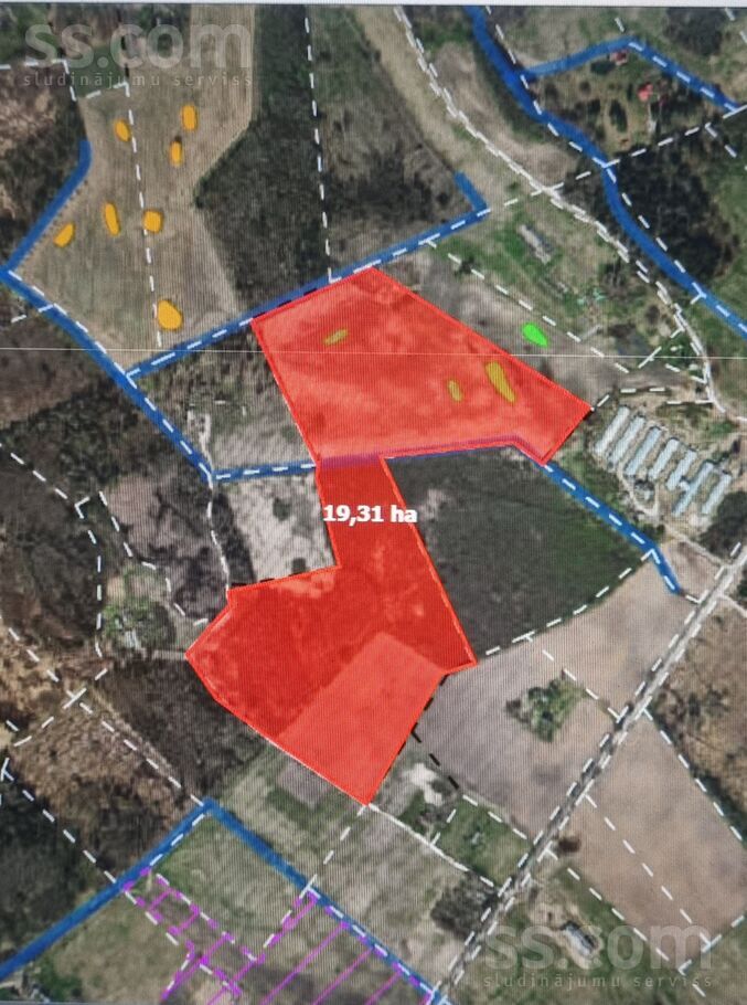 Mežmalas, Dzelmes, Ogre un raj., Jumpravas pag. — zeme