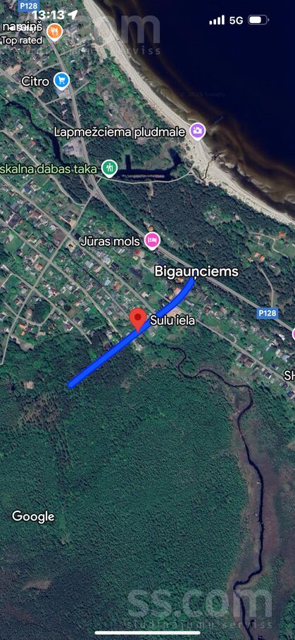 Sulu 100, Bigauņciems, Tukums un raj. — zeme