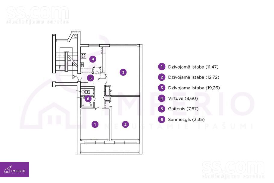 Saules iela 2, Piņķi, Rīgas rajons, Babītes pag. — dzivoklis