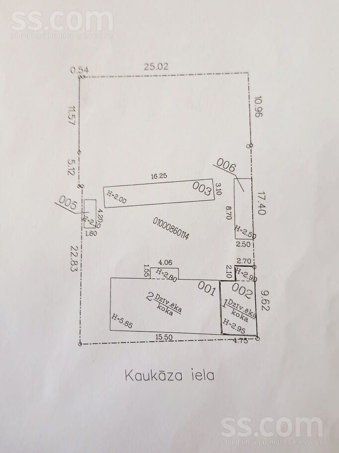 Kaukāza 6, Rīga — maja