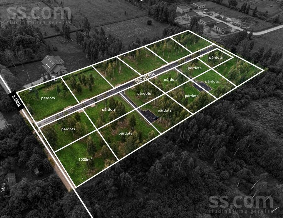 3.līnija 29, Jelgava un raj., Jelgava — zeme