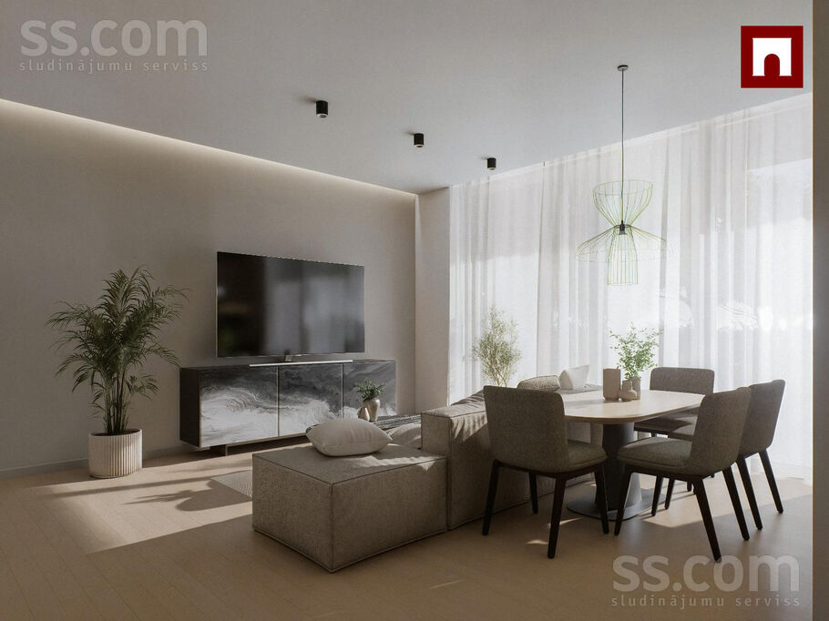 Alūksnes 2, Rīgas rajons, Salaspils — dzivoklis