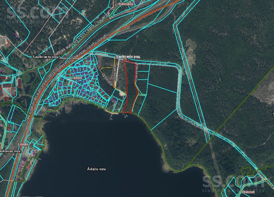 Indras 2, Lilaste, Rīgas rajons, Saulkrastu l. t. — zeme